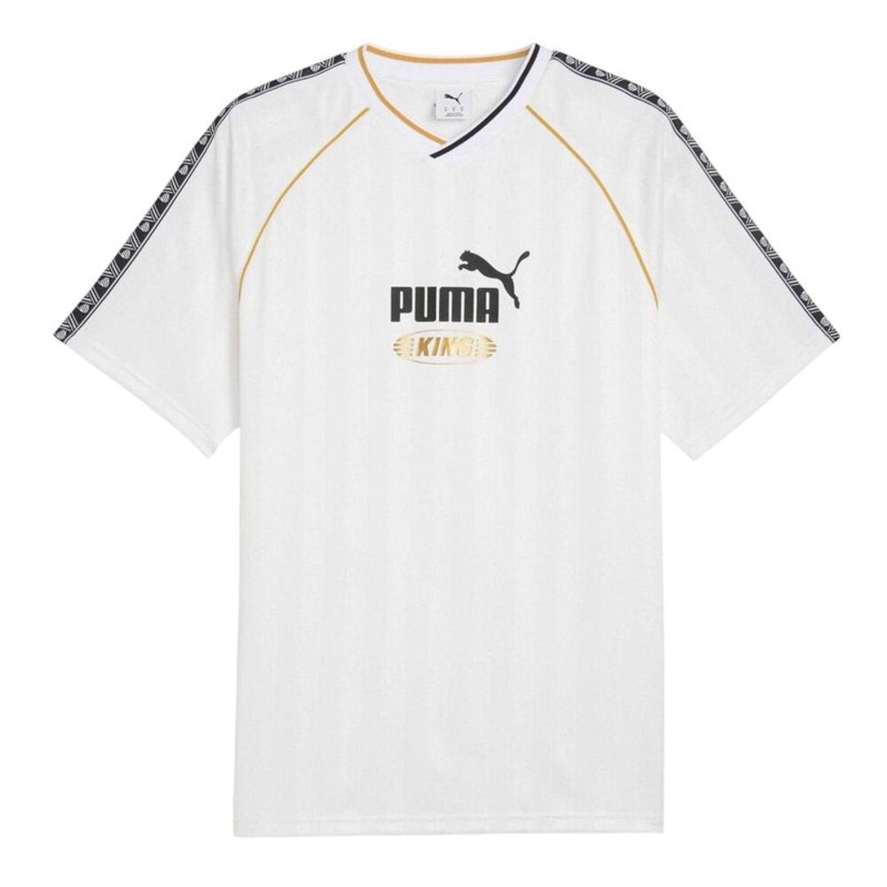 Puma Mens King V Neck / Puma White
